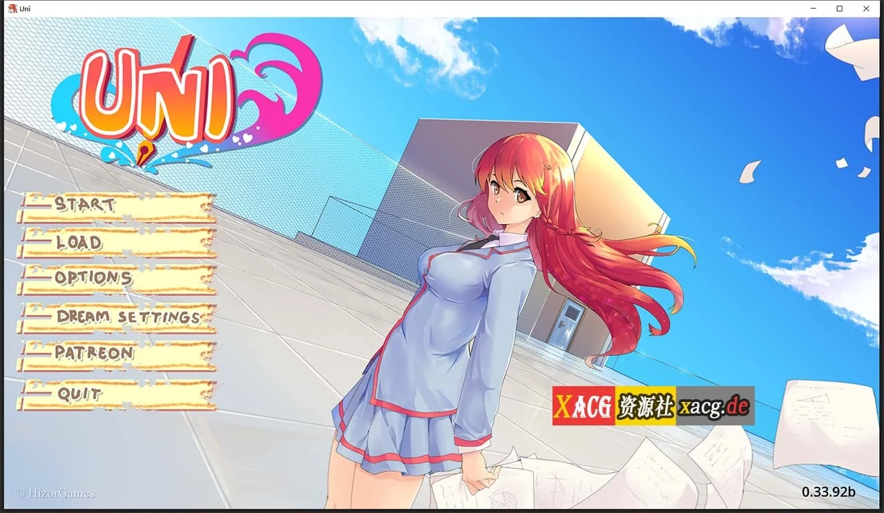 大学生活-Uni V0.33.92b 官方英文版 [高自由度SLG/标准] /PC+安卓/2G/更新/