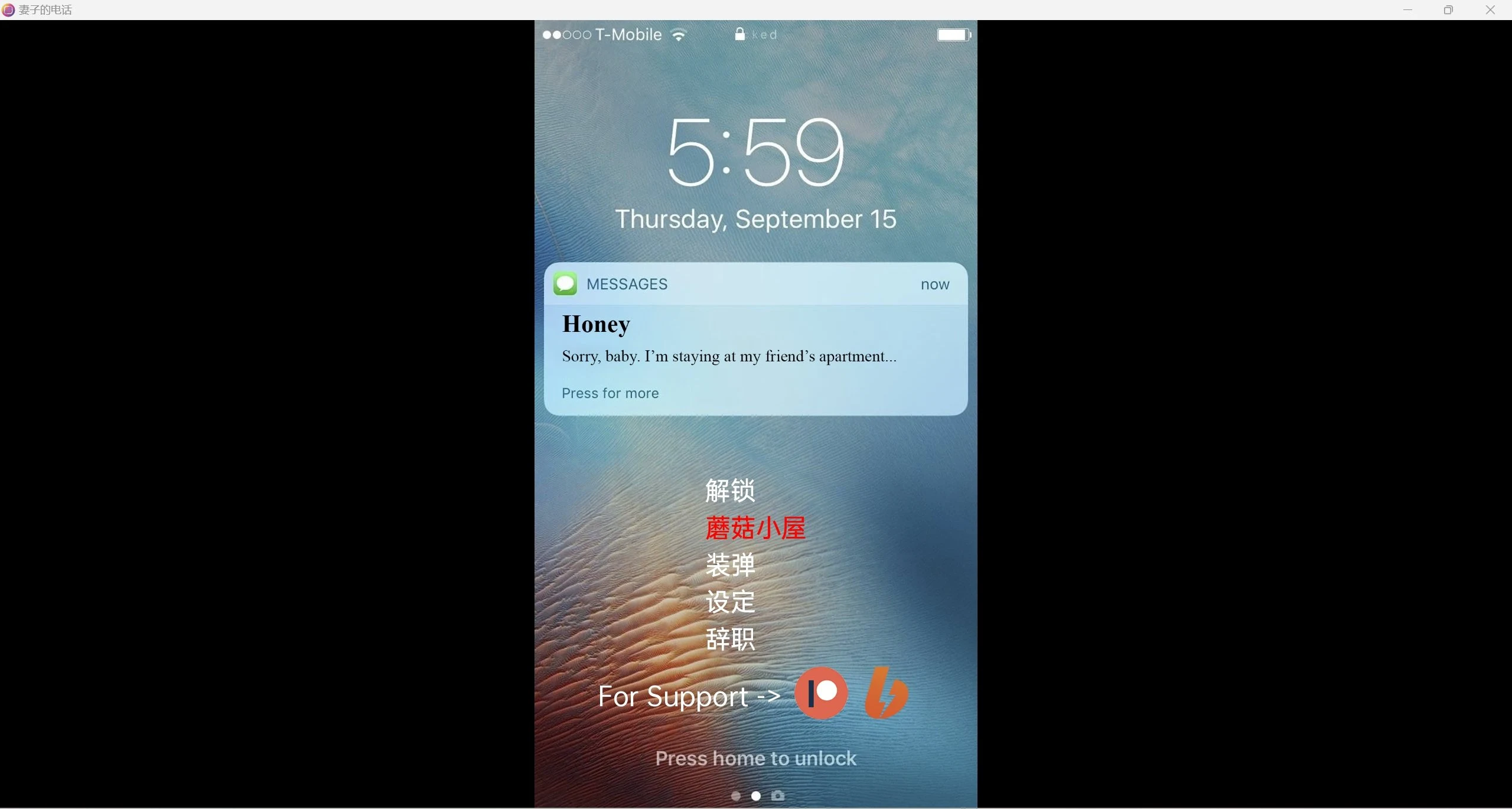妻子的电话 A Wife’s Phone v0.1 汉化版 [欧美SLG/动态] 250M 官中