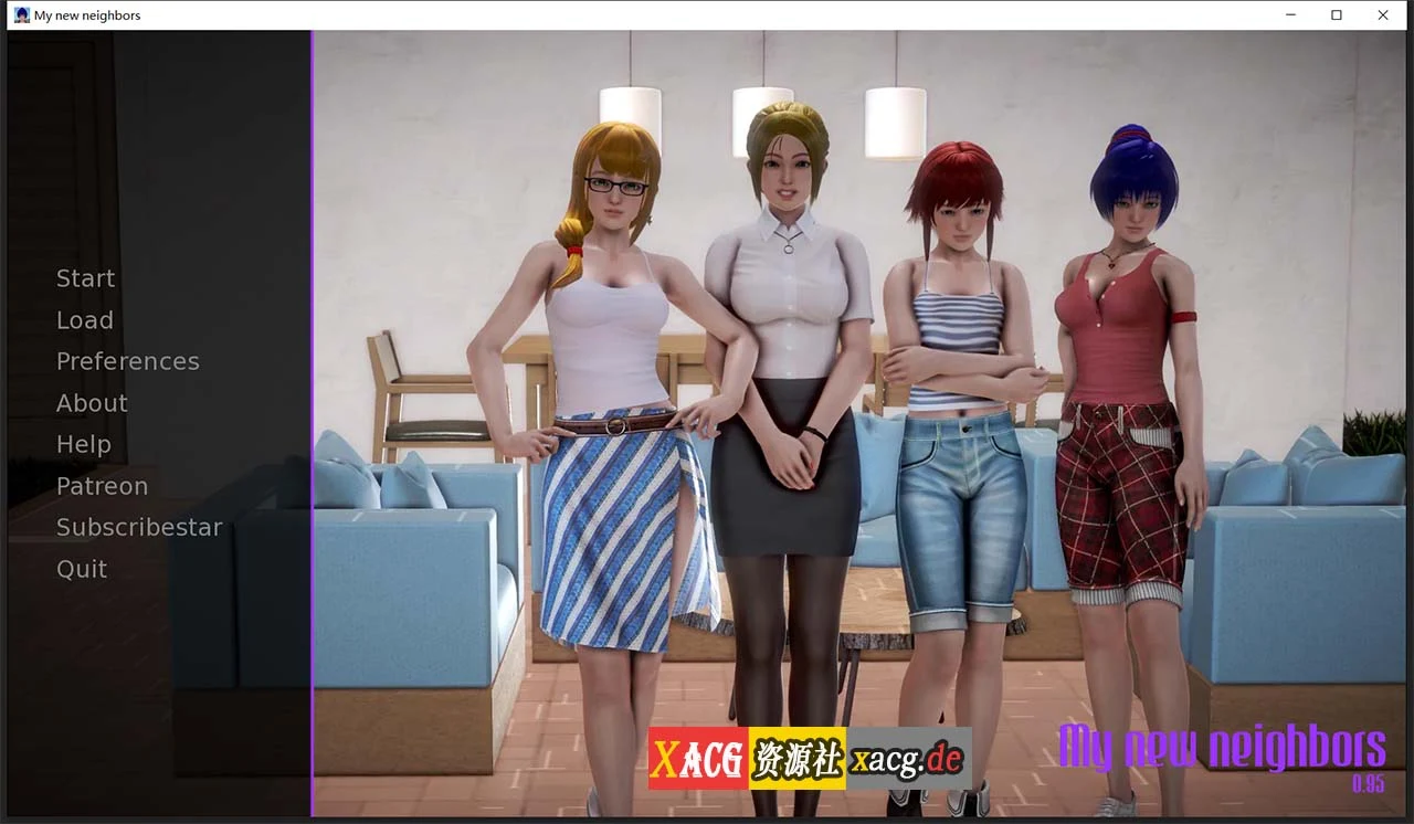 我的新邻居 v0.95 官方英文版 [欧美SLG] (动态 / 英文 / 4G) 8月更新