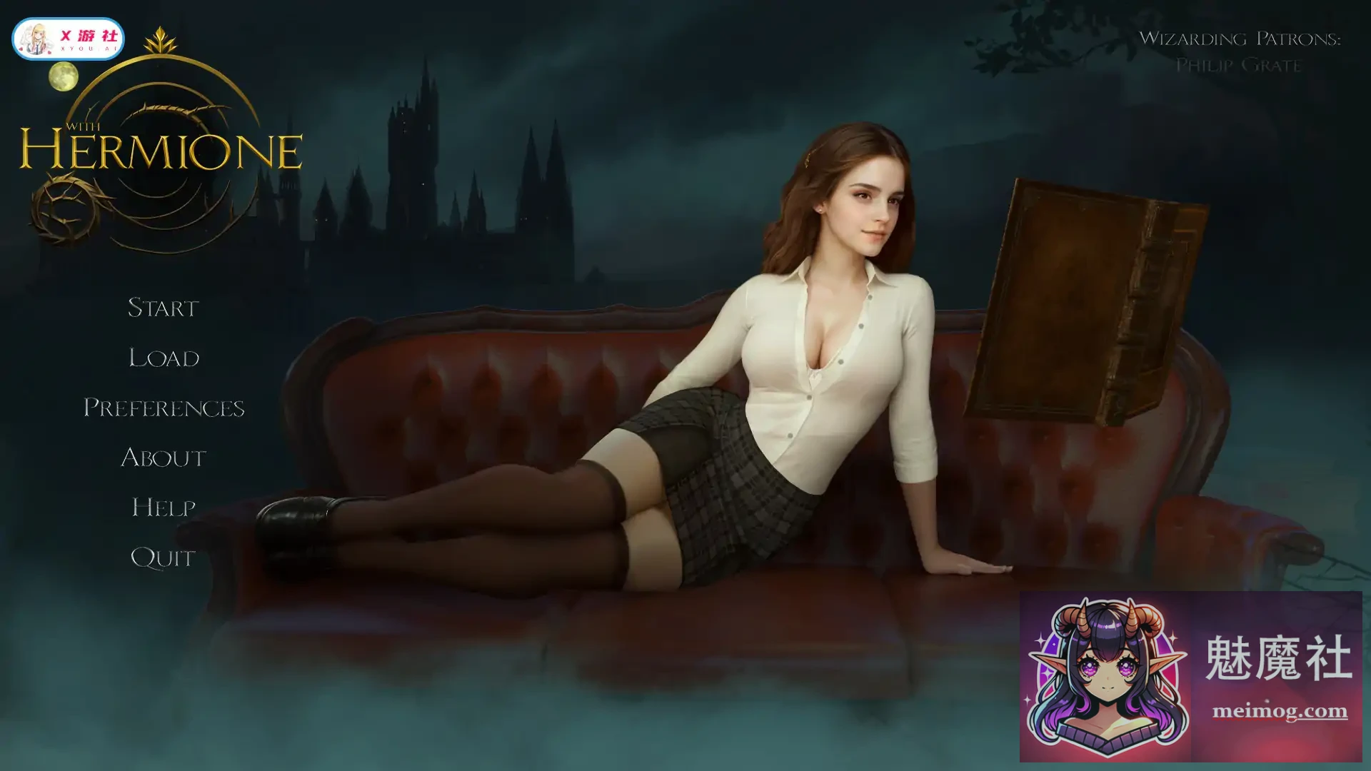 与赫敏同行 [AI汉化版 v0.4.4.4] [沙盒SLG/新作/官中] (FM/百度 1G) With Hermione