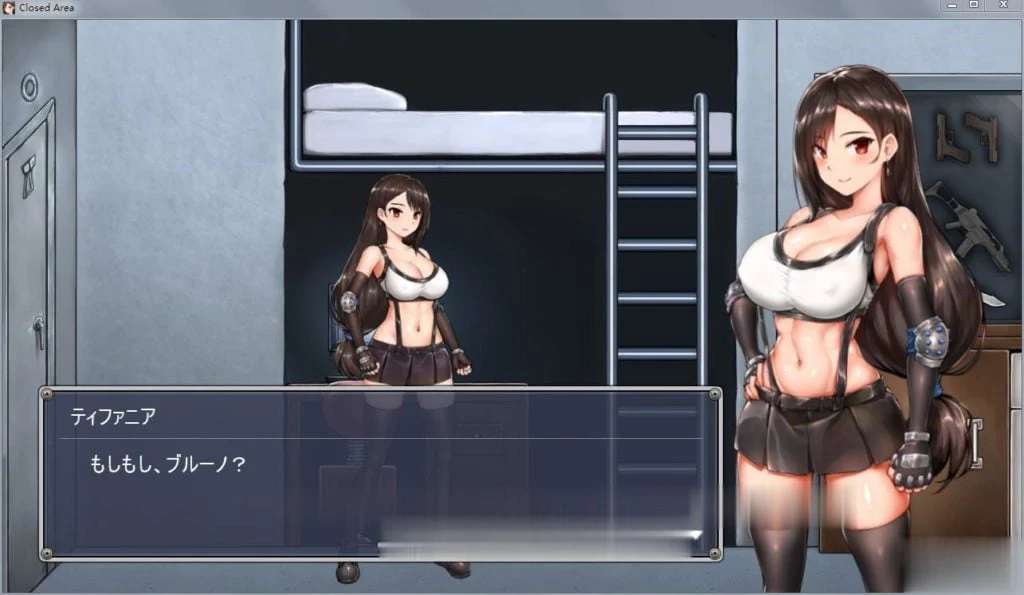 封闭的区域-Z！V1.01 DL正式版+存档★黑丝蒂法【更新/战斗场景/820M】★解密ACT/全动态