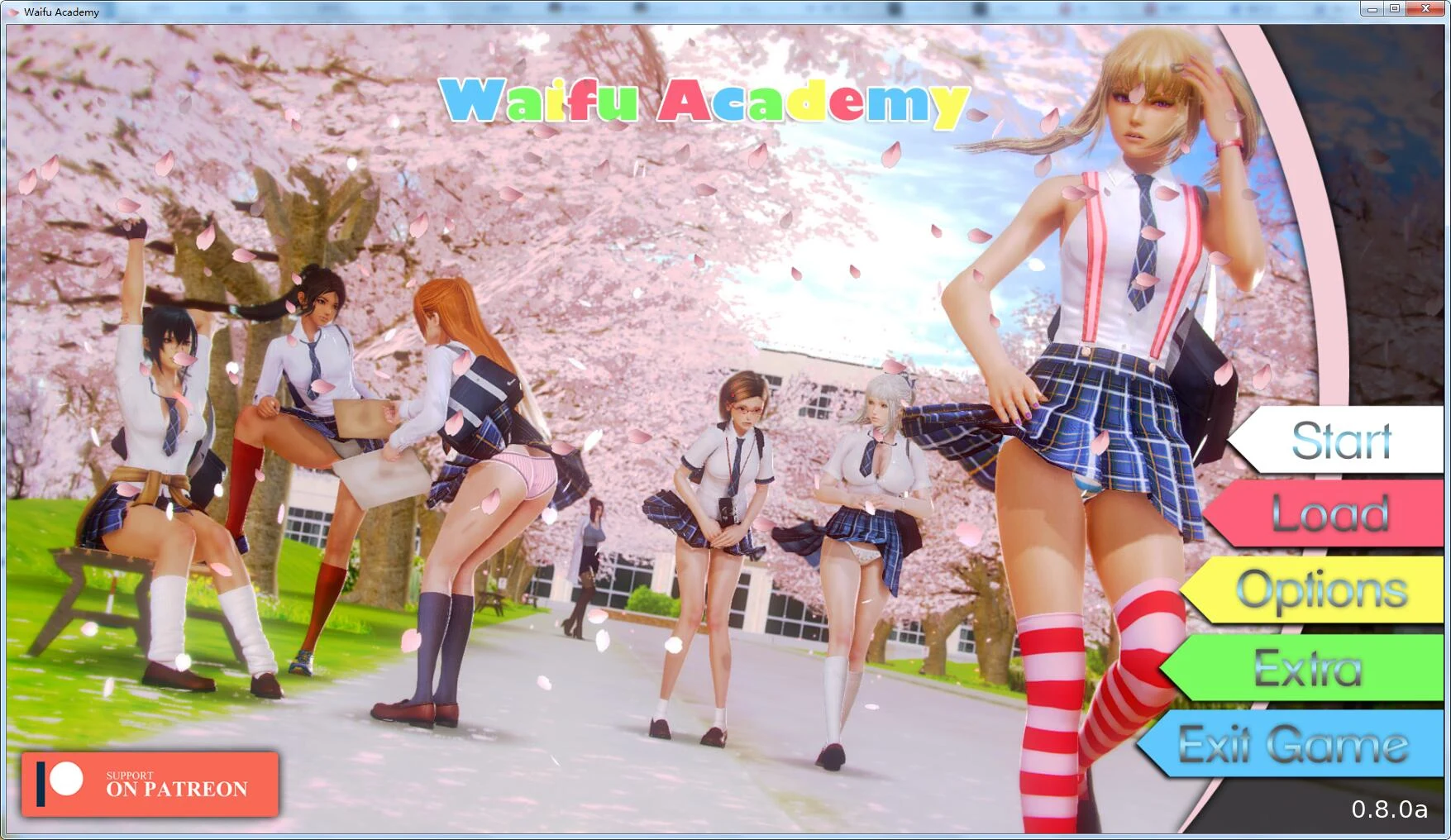 二次元老婆学院 V0.8.0a 汉化版+全CG [欧美SLG/动态] 10G更新版