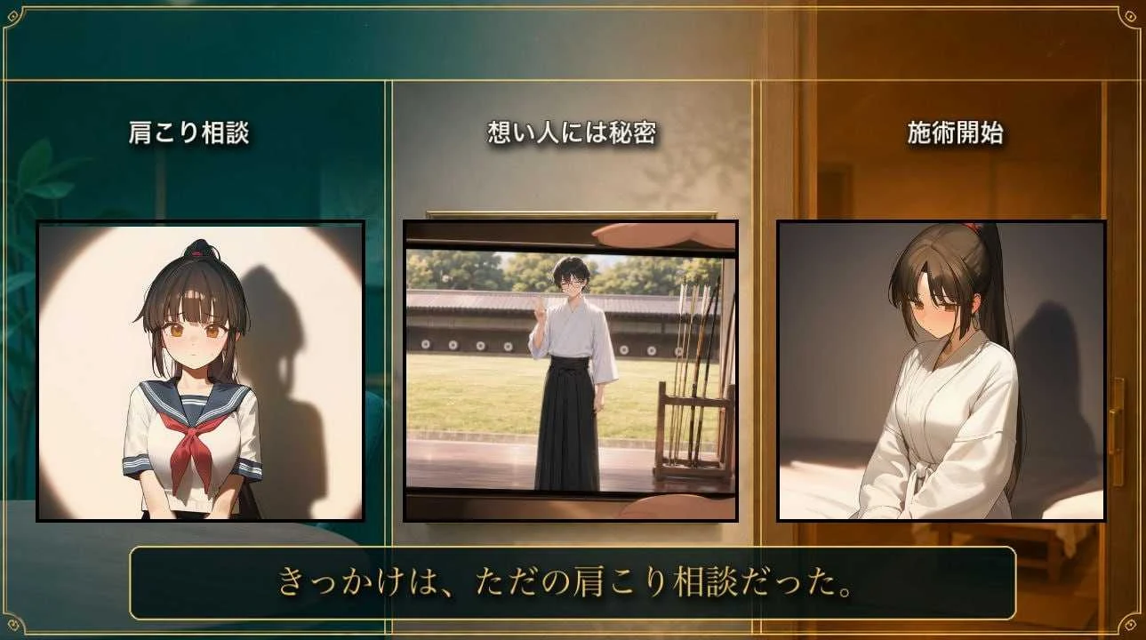放学后的放松～在他不知情中被融化～（放課後のマッサージ〜彼に秘密で溶かされて〜）[AI汉化版] [SLG/汉化/动态/恋爱] {1.3G|微云直链}