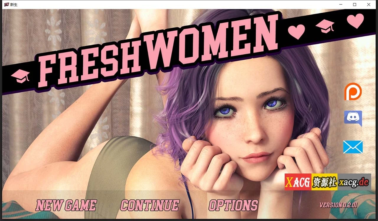 新生 FreshWomen V0.3.0 汉化版 /欧美SLG/PC+安卓/2G/新作新汉化