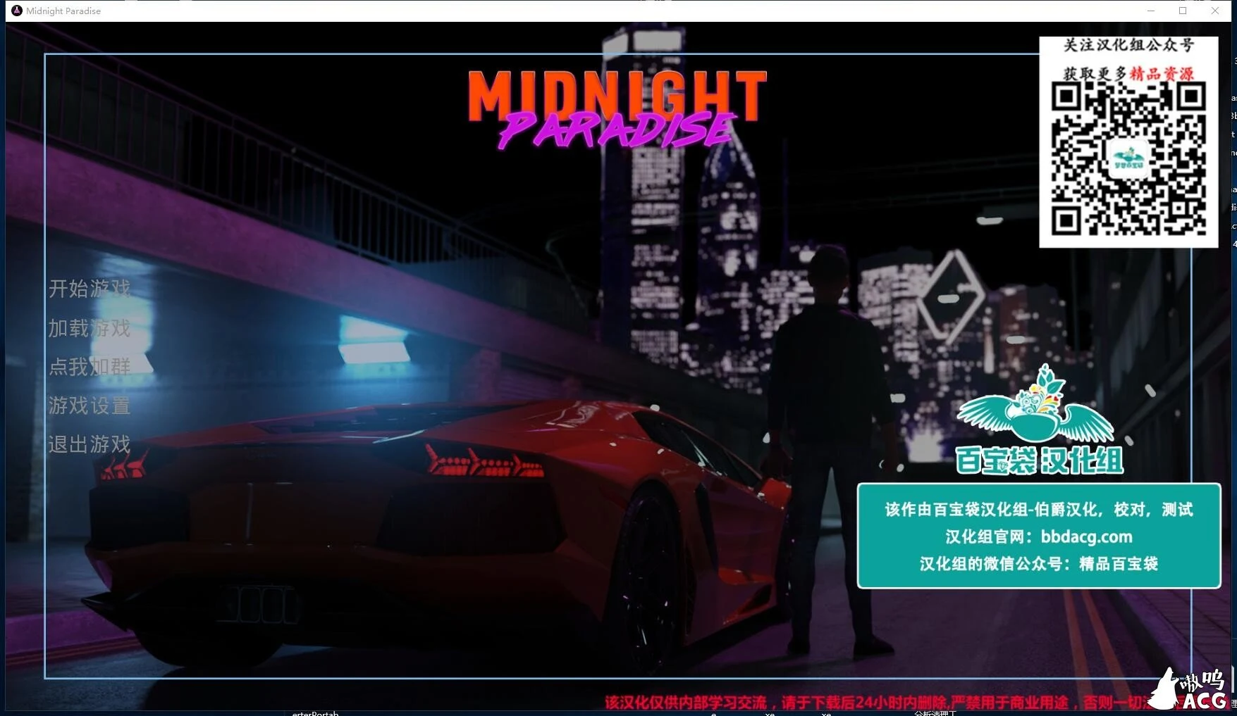 【欧美SLG/汉化】午夜天堂 V1.00 精翻汉化版 +存档+攻略【PC+安卓/3.8G/更新】 畅玩游戏 预览第2张