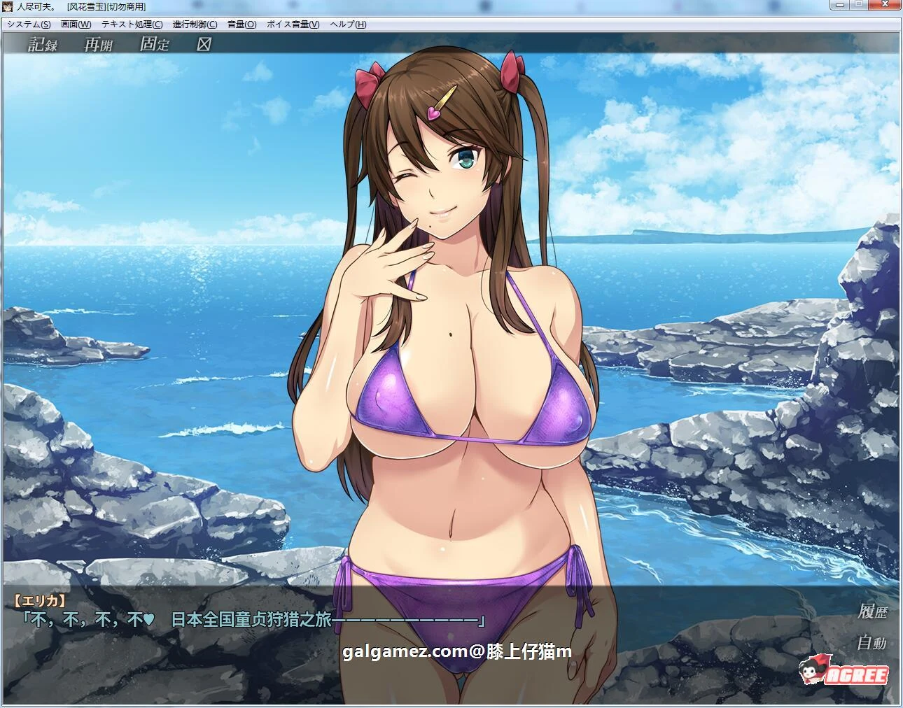 我的女友人尽可夫！汉化版（情感剧情/新汉化/极品画风）[存档+CG+动画] [1.4G]