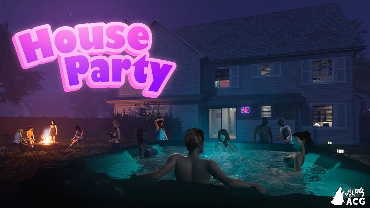 家庭聚会 House Party v0.19.1 Alpha 官方中文作弊版【4G】/3D互动/中文/动态CV