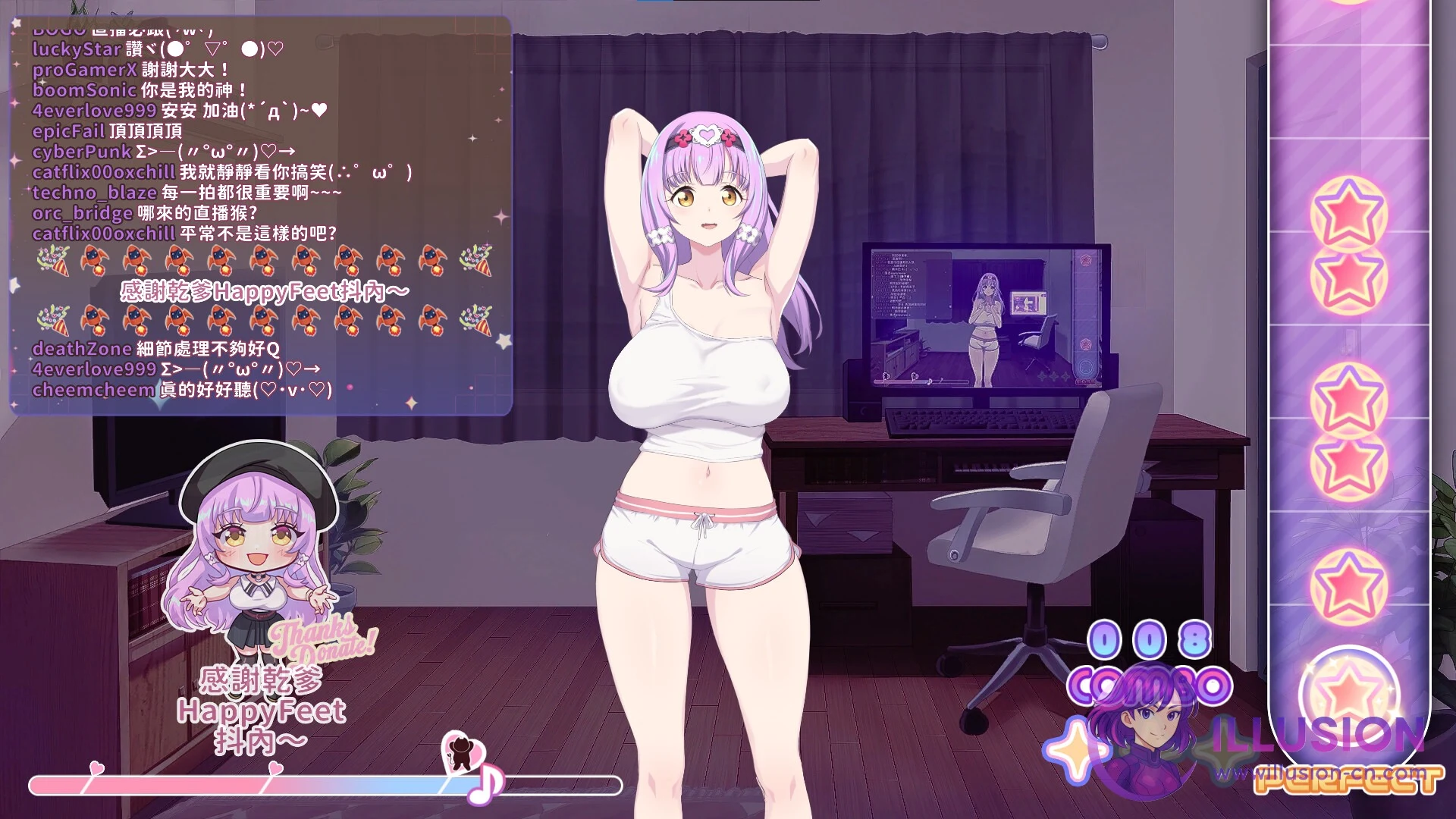 [大更新SLG/官中/动态/追加情人节内容] 甜蜜魅魔之家 [Sweet Succubus Home] [V1.1.0 官中步兵版+存档] [PC] [FM/百度/6G]