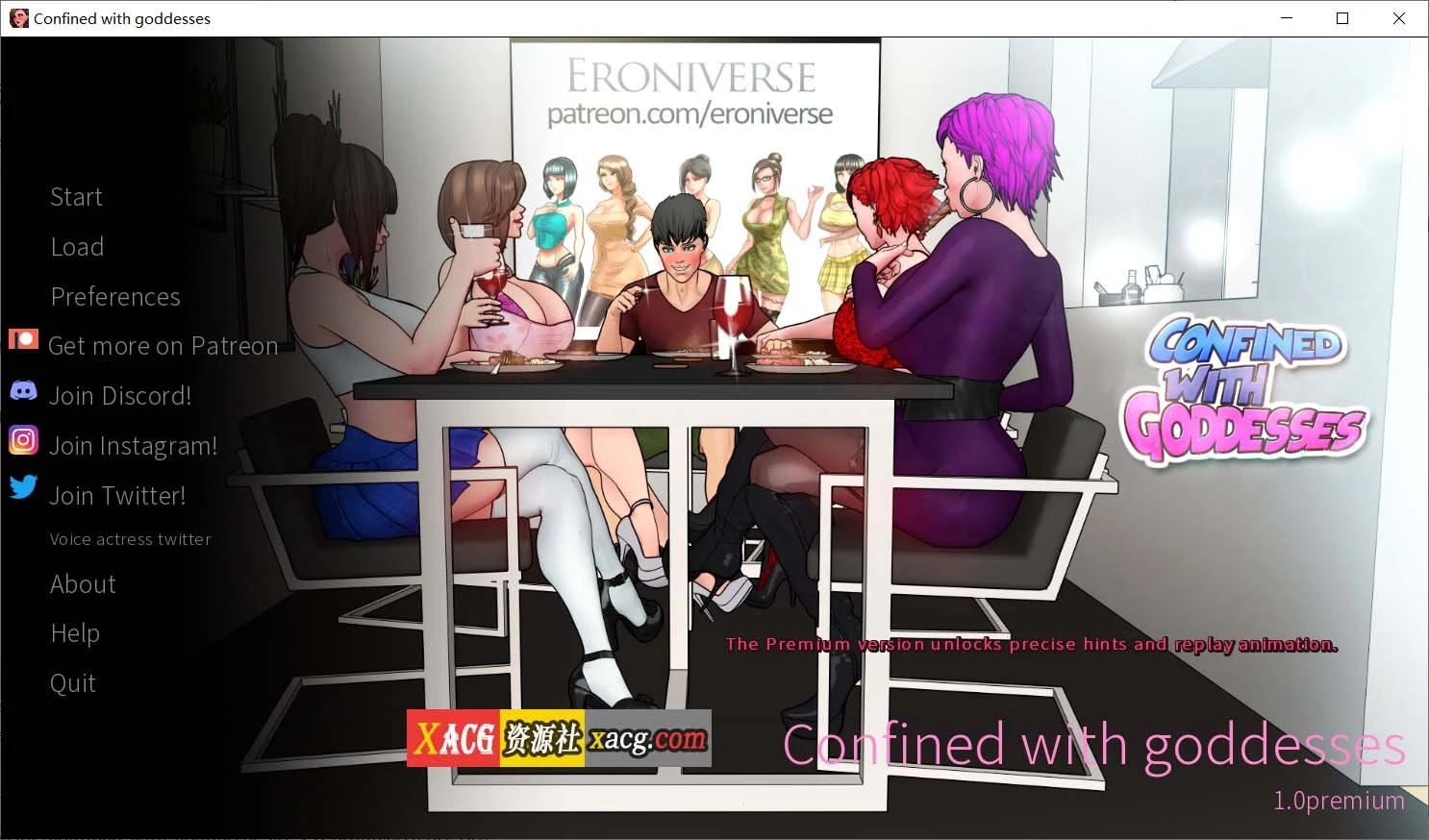 与女神同隔离 V1.0 汉化完结版 [欧美2D/汉化/动态]