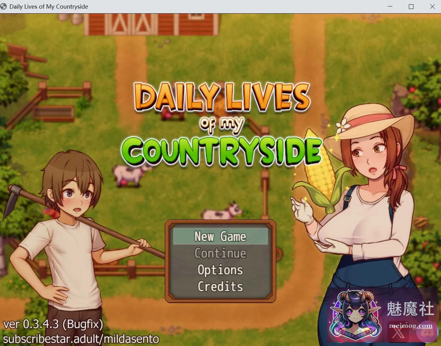 我的乡村日常生活 [Ver0.3.4.3 AI汉化] [SLG/汉化/动态] [PC/安卓] [微云/FM] (2G) / Daily Lives of My Countryside