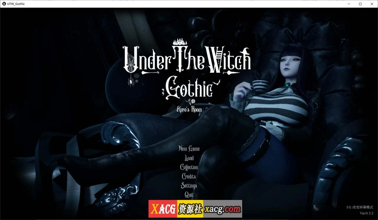 3D大作官中版《魔女的侵袭：库洛的房间》V0.3.2 全动态[3G]