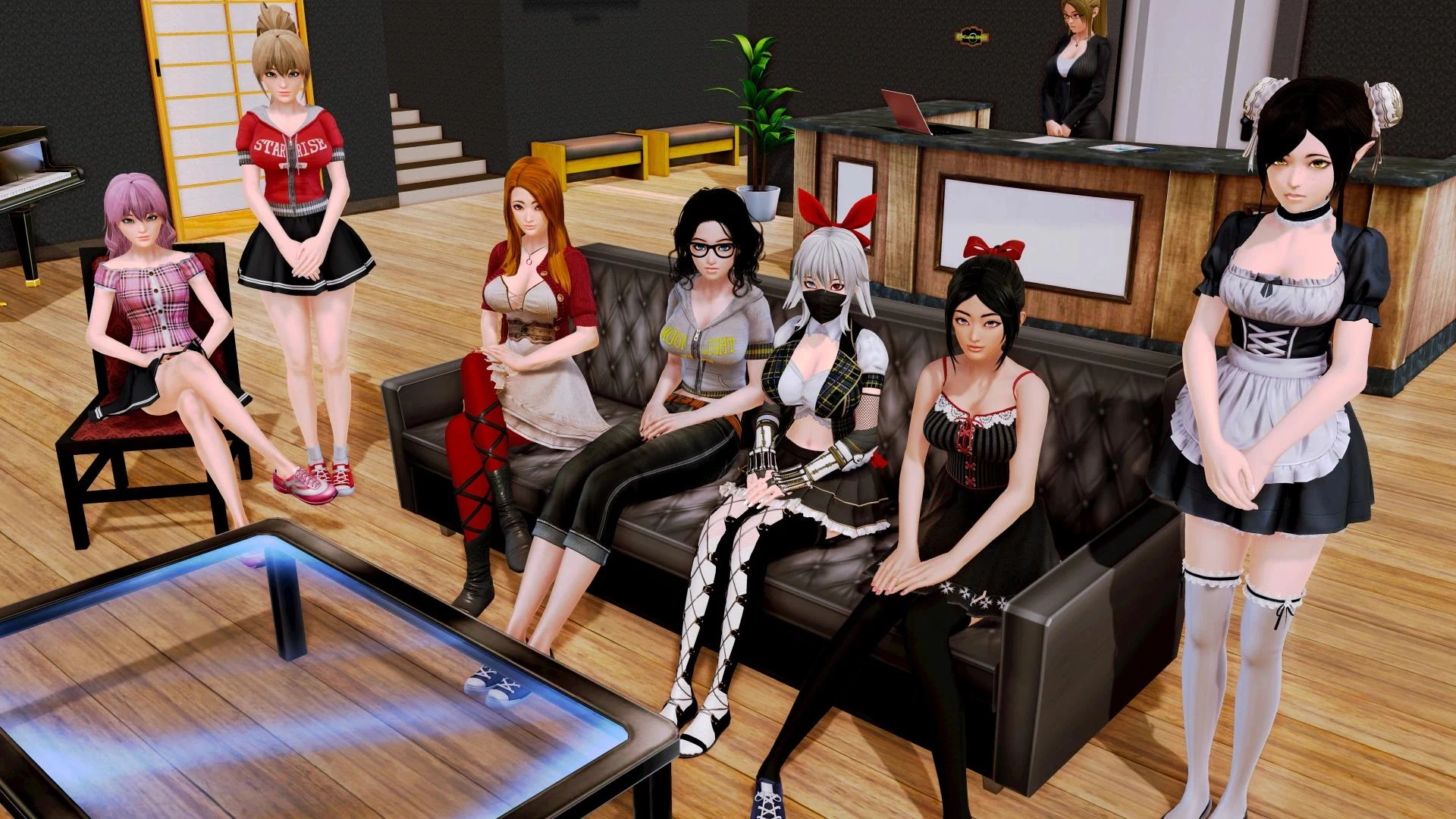 【大型后宫SLG/汉化/全动态】后宫大酒店 V0.15.1 汉化版 +CG【更新/PC+安卓/5G】 畅玩游戏 预览第3张