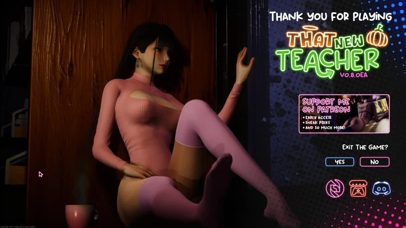 那位新老师(That New Teacher)v0.8.0 EA【官中步兵版+画廊全解锁】/7G·PC+安卓版 安全无毒·老玩家实测
